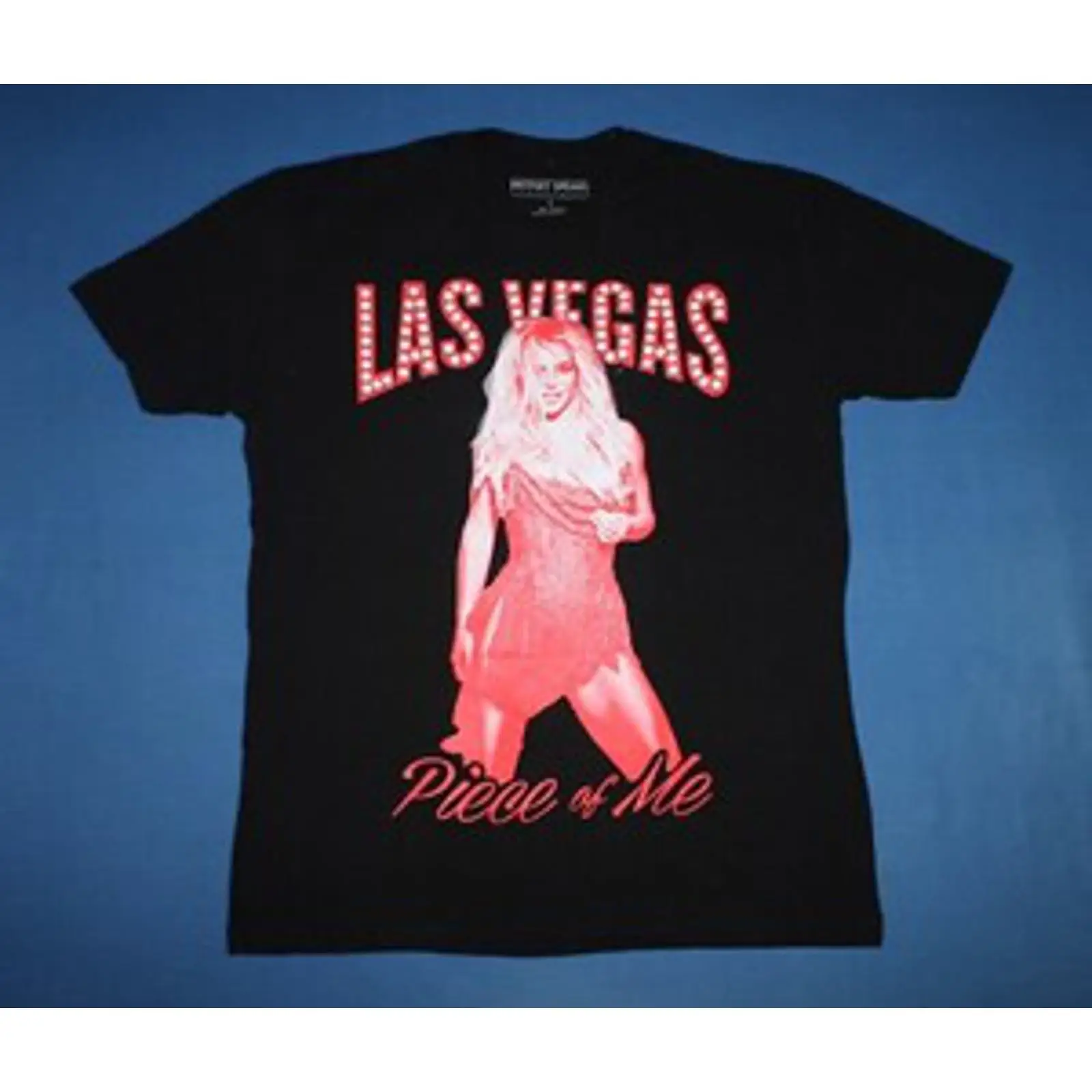 Vintage Fashion Las Vegas - Kaos Britney Spears Las Vegas Peace