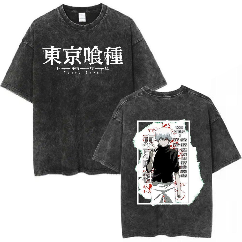 Vintage Ken Fashion - Kaus Antik Anime Tokyo Ghoul Kaneki