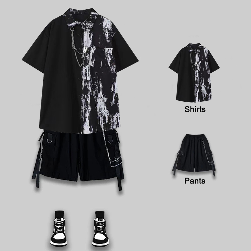 Tie Dye Shirt Vintage - Arens setelan pakaian pria, pakaian musim