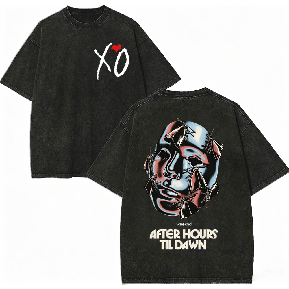 Vintage Fashion Trends 2026 - Kaos Grafis Vintage Rapper The Weeknd