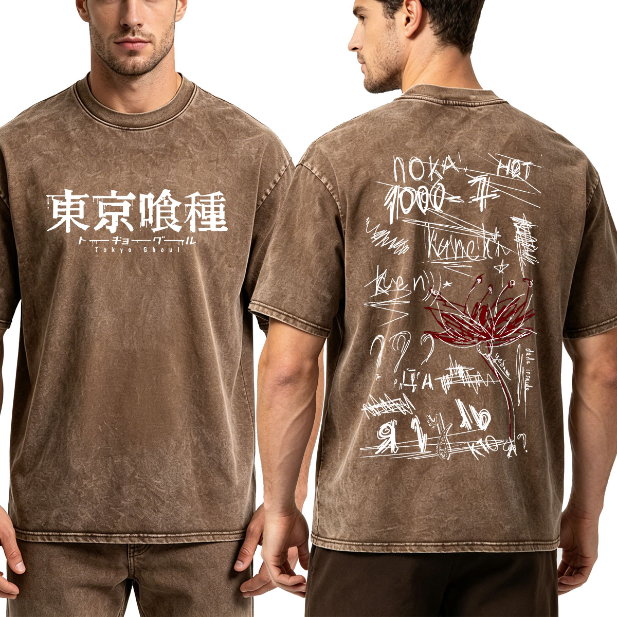 Vintage Ken Fashion - Kaos Anime Tokyo Ghoul Ken Kaneki