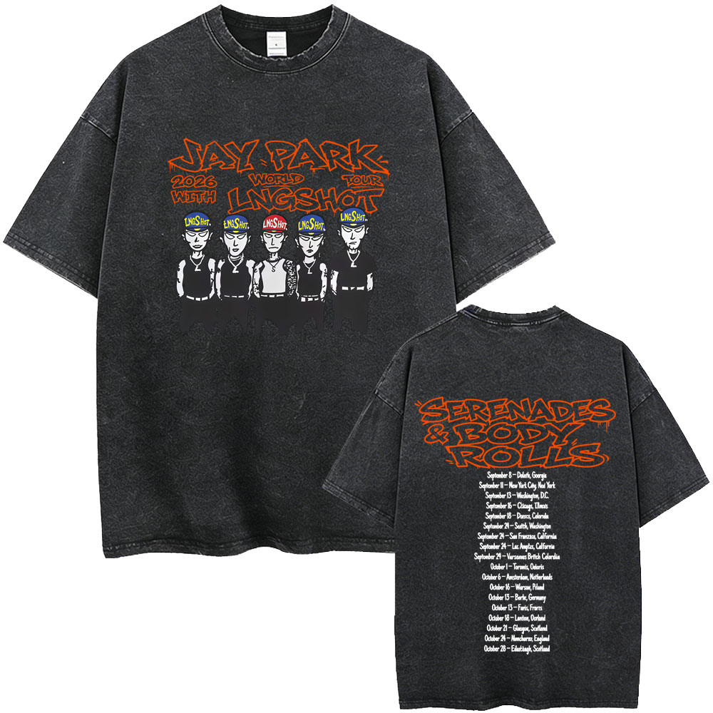 Vintage Fashion Trends 2026 - Kaos Vintage Korea Band Lngshot Jay