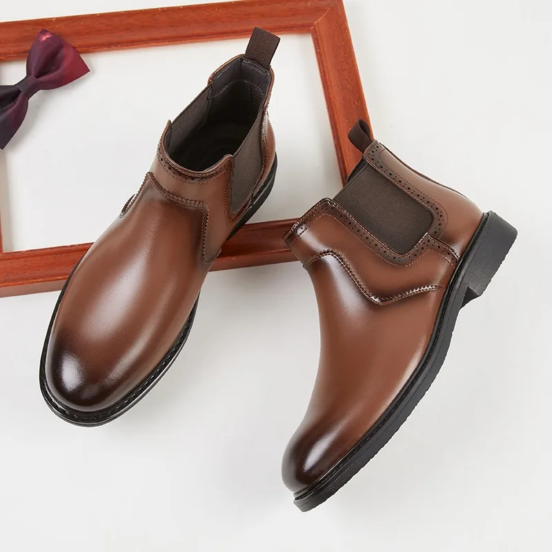 Vintage Fashion For Men - Sepatu Oxford Kulit Pria Vintage Mewah