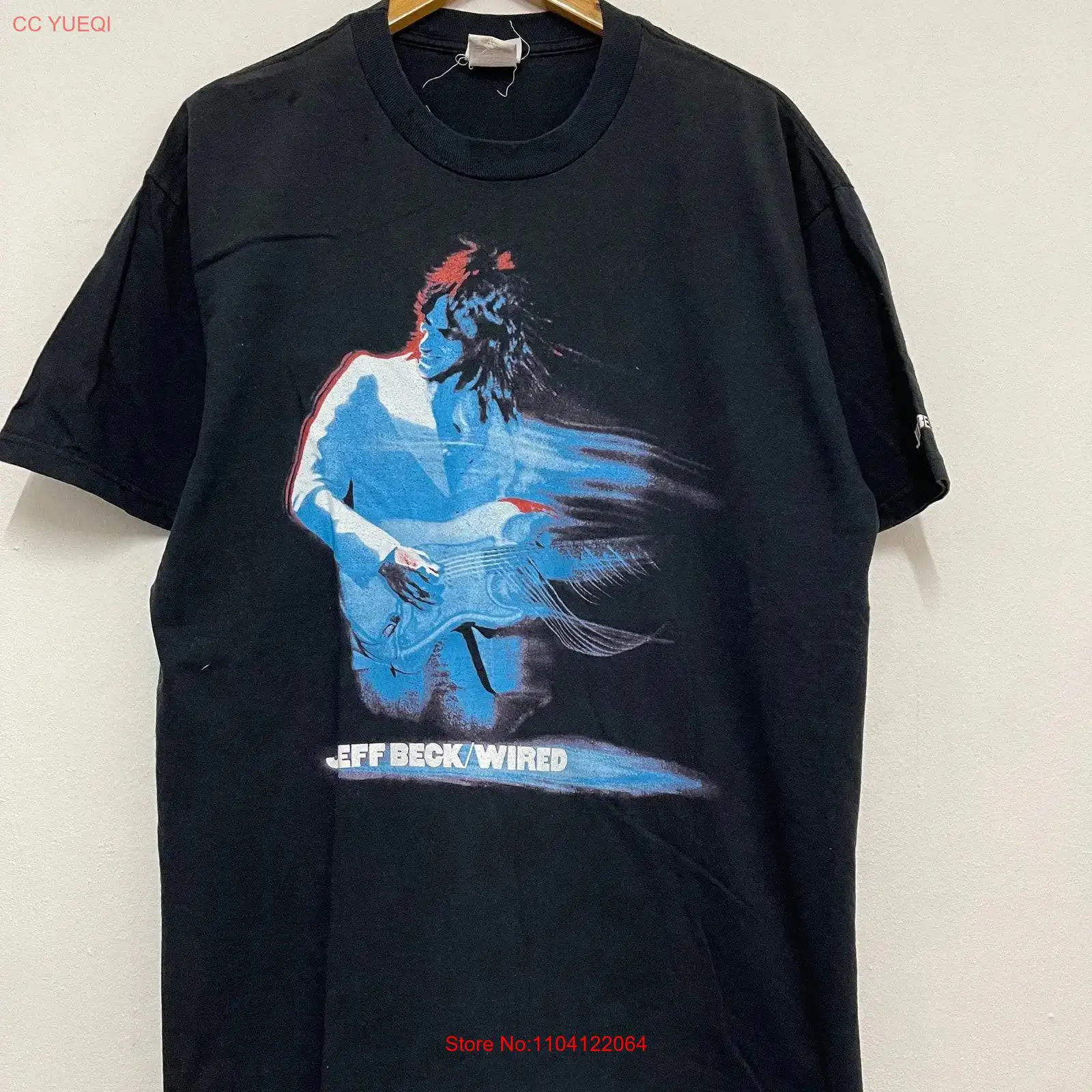 Vintage Fashion Japan - Kaos Vintage Y2K Jeff Beck Wired