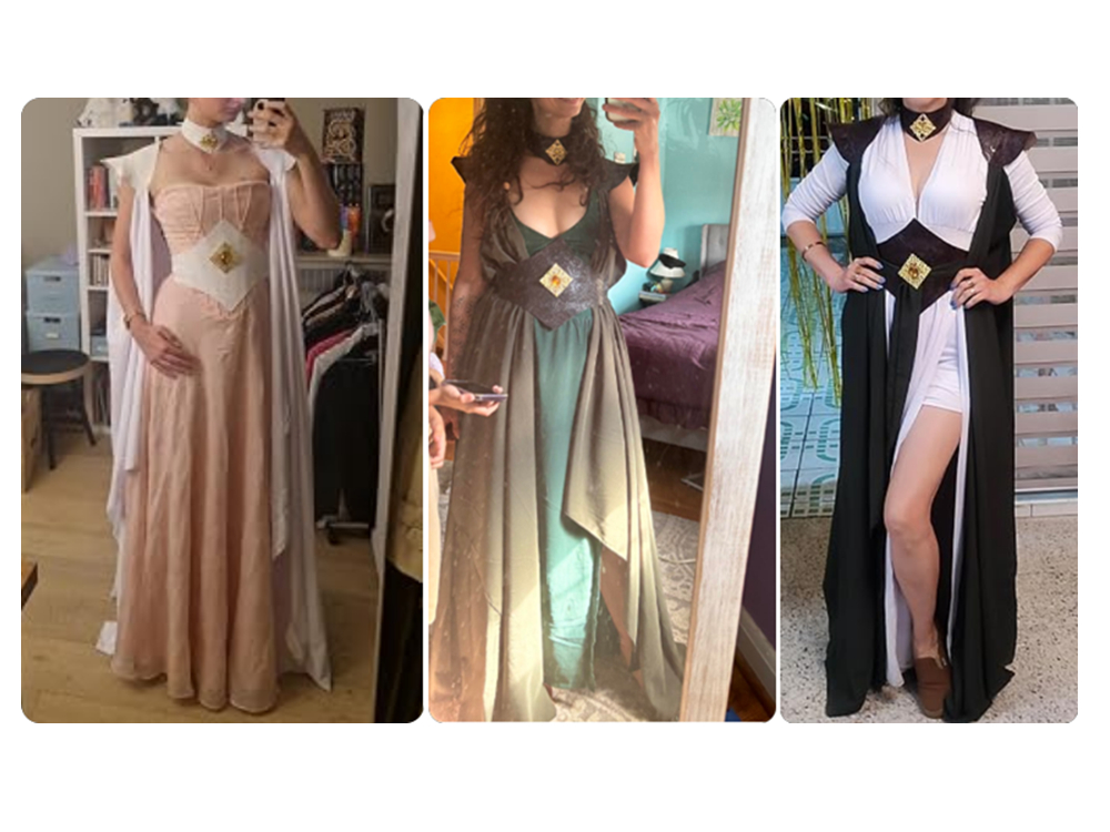 Jubah Abad Pertengahan untuk W - Vintage Victorian Fashion ulasan dan harga