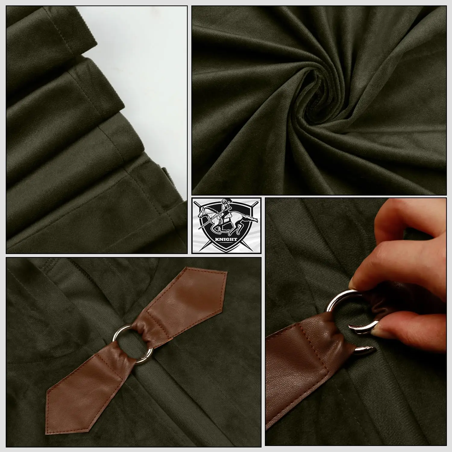 Jubah Beludru Abad Pertengahan - Vintage Victorian Fashion ulasan dan harga
