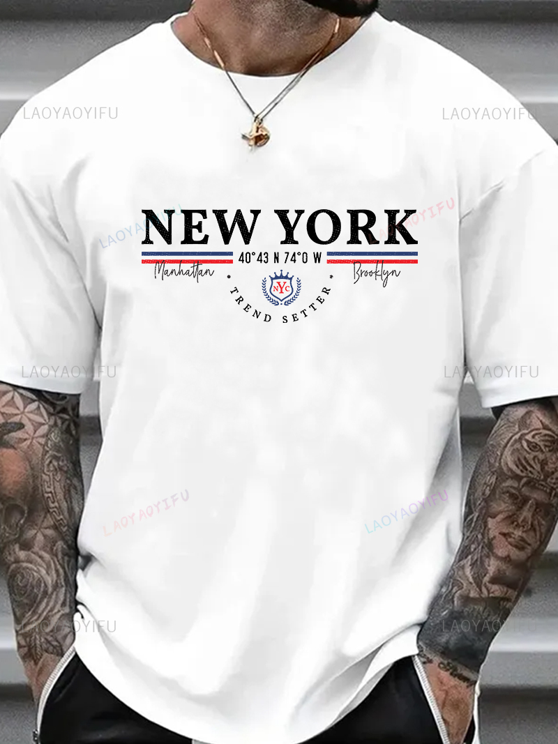 Kaos Grafis New York Unisex Vi - Vintage Fashion York ulasan dan harga