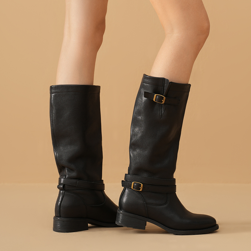 BEAUTODAY Sepatu Bot Panjang W - Vintage Fashion Boots ulasan dan harga