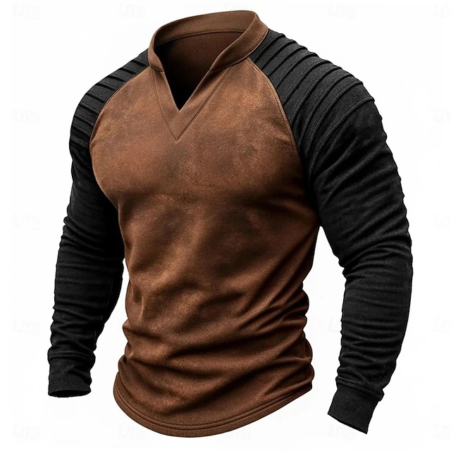 Kemeja Henley Raglan Lengan Pa - Vintage Victorian Fashion ulasan dan harga