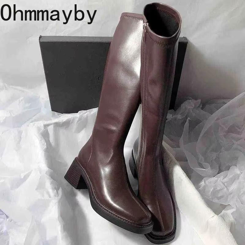 Sepatu bot hak tebal wanita, s - Vintage Fashion Boots ulasan dan harga