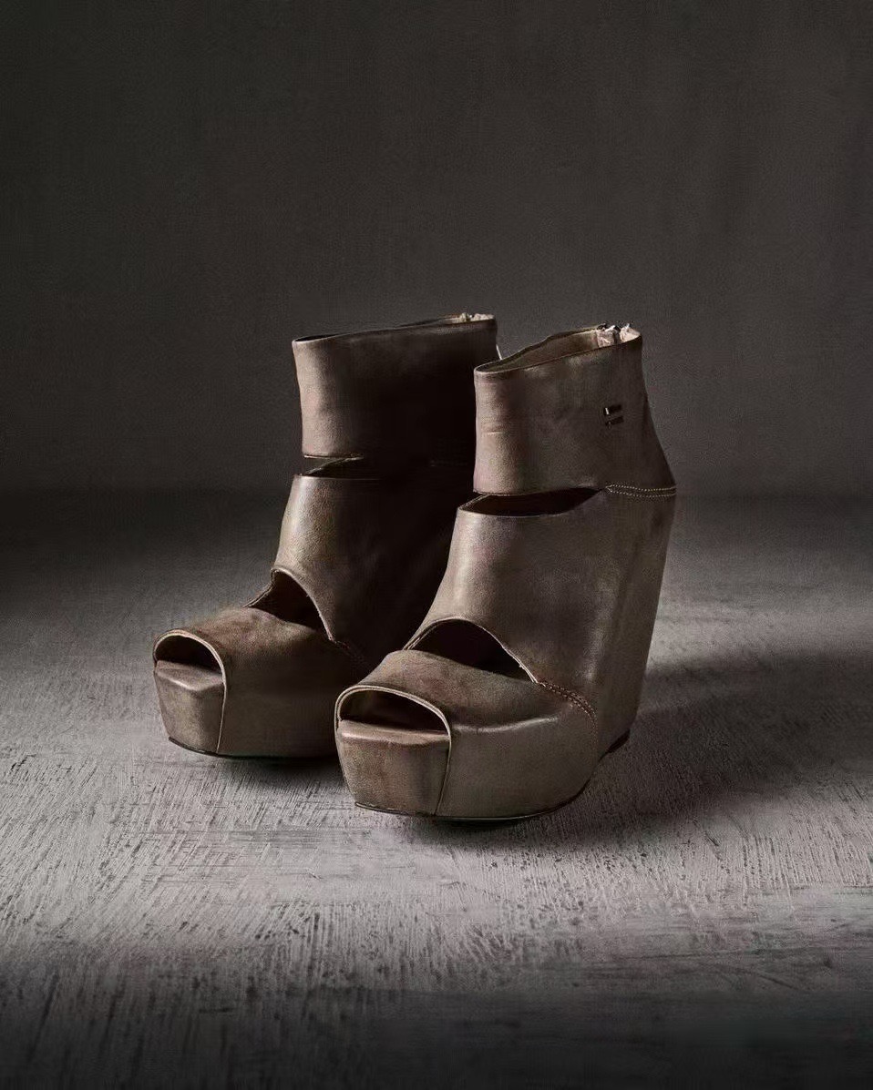 Sepatu Boots Platform Wedge Ku - Vintage Fashion Boots ulasan dan harga
