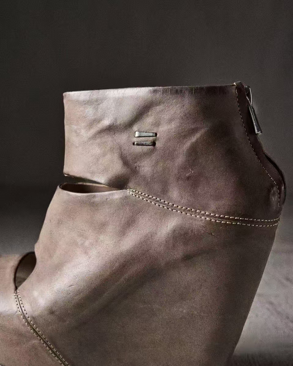 Sepatu Boots Platform Wedge Ku - Vintage Fashion Boots ulasan dan harga