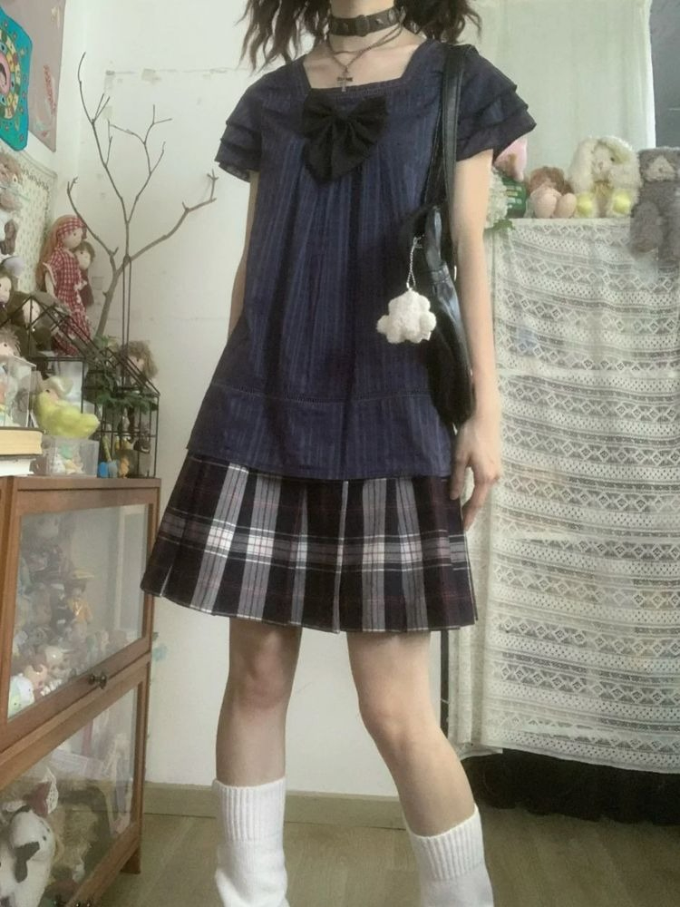 Set Dua Potong Gaya Jepang Vin - Vintage Fashion Japan ulasan dan harga