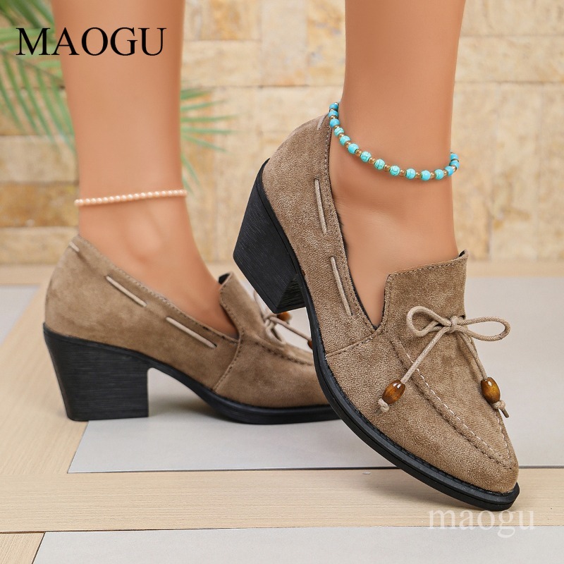Sepatu Wanita Hak 7CM Musim Se - Vintage Outdoor Fashion ulasan dan harga