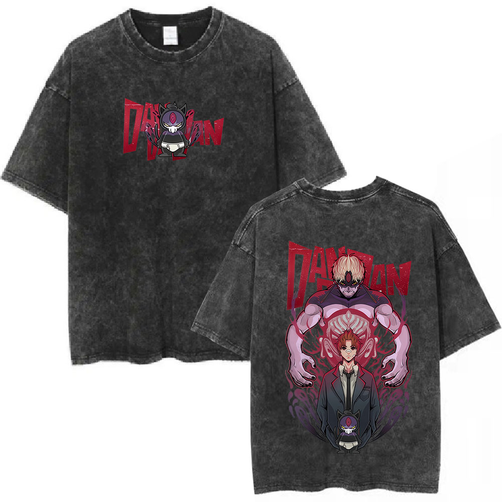 Kaos Vintage Washed Anime Dand - Vintage Ken Fashion ulasan dan harga