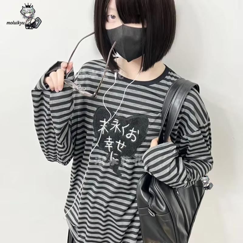 Kaos Lengan Panjang Kerah O Vi - Vintage Victorian Fashion ulasan dan harga