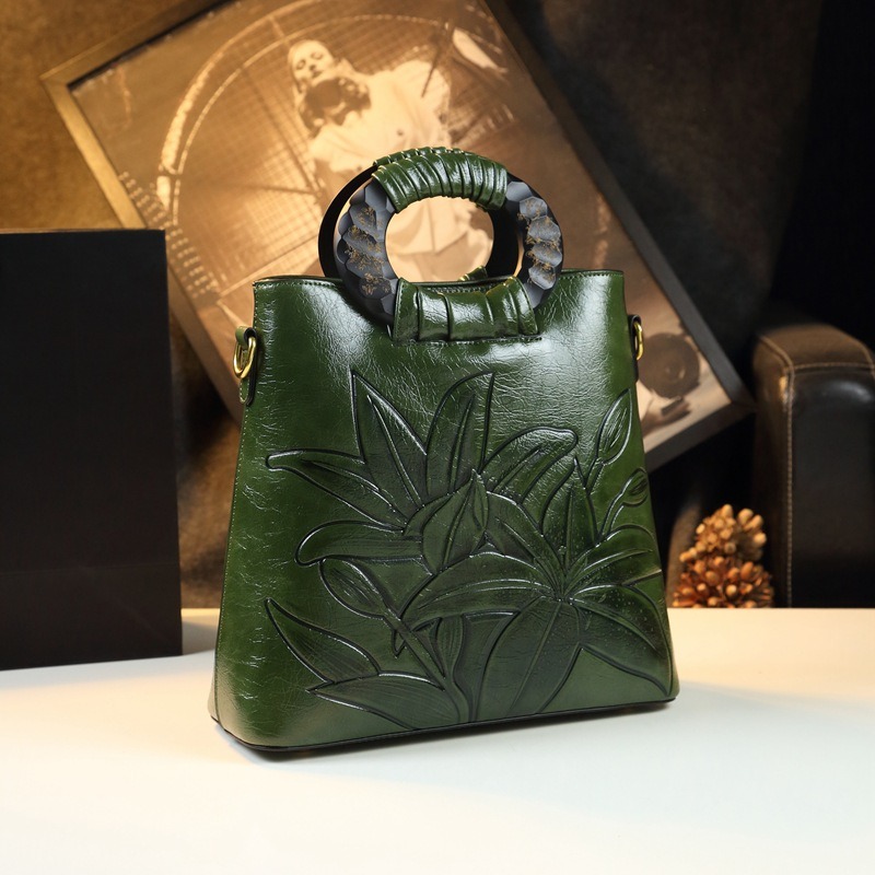 Tas Wanita Kulit Gaya Etnik Vi - Vintage Fashion In Chinese ulasan dan harga