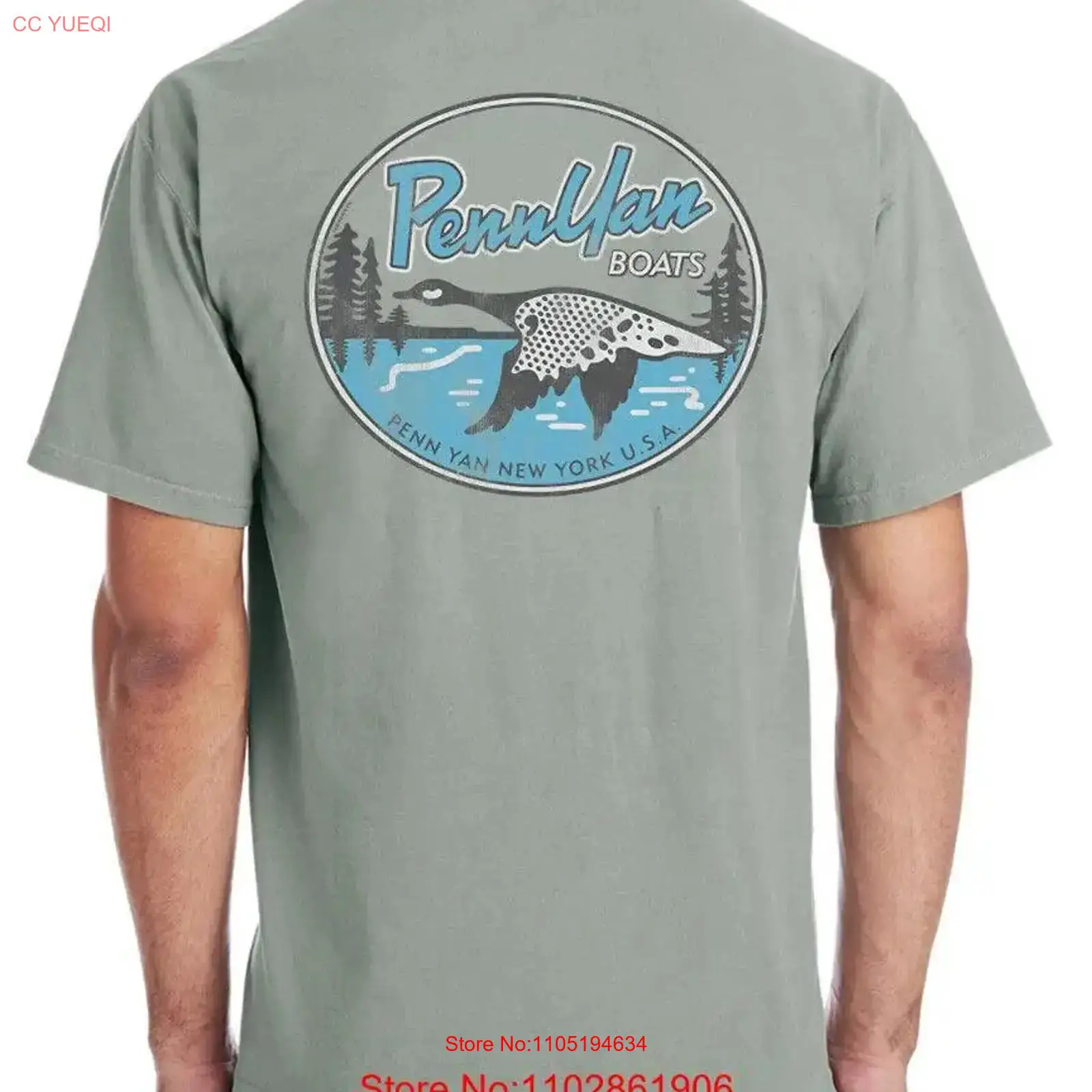 Kaos Penn Yan New York Goose v - Vintage Fashion York ulasan dan harga