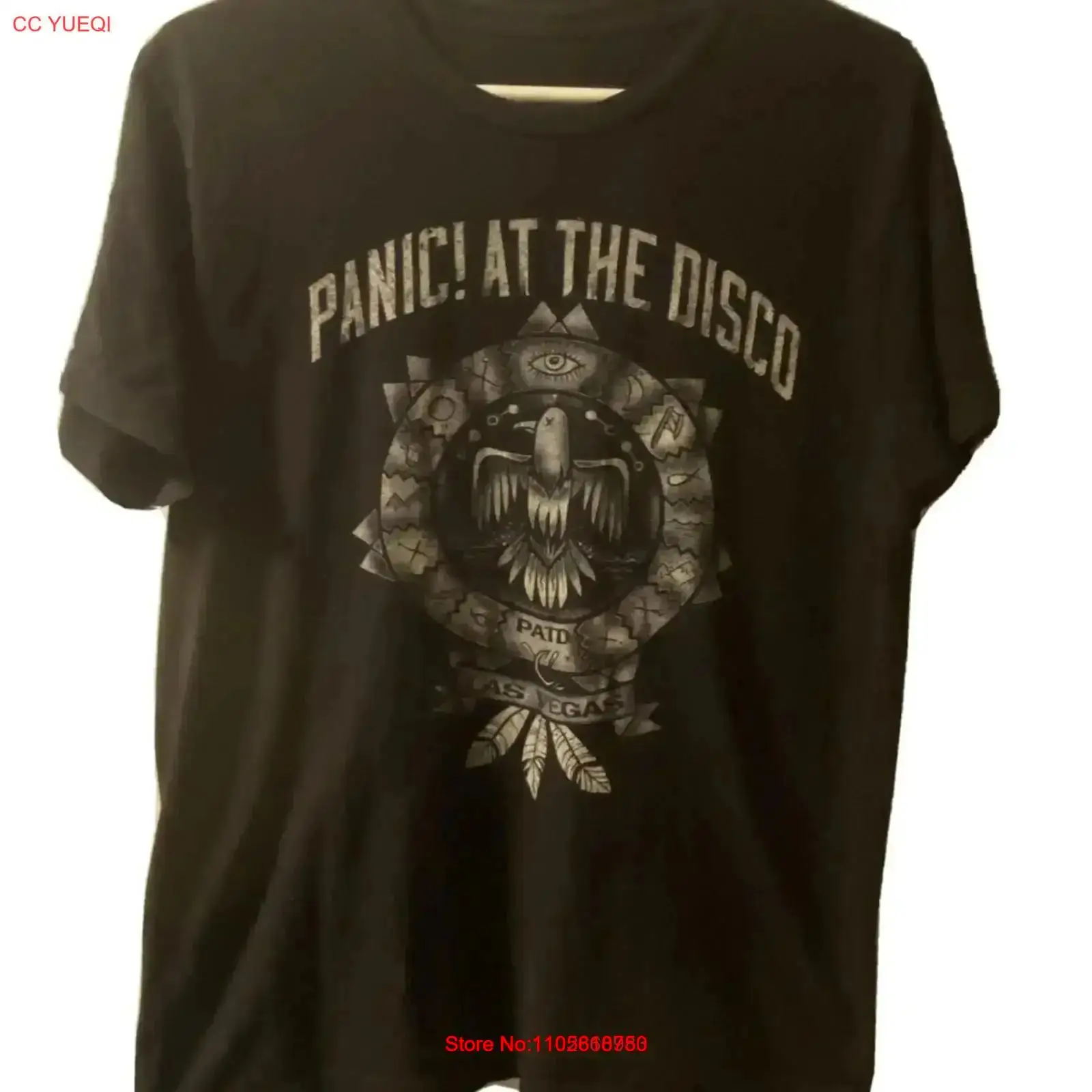 Kaos Konser Panic At The Disco - Vintage Fashion Las Vegas ulasan dan harga