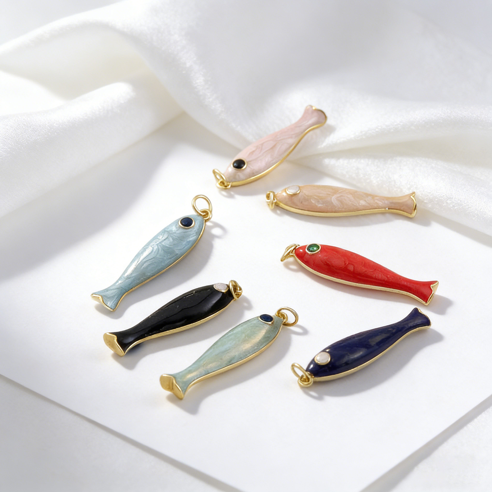 1 Buah Liontin Ikan Kecil Panj - Vintage Fashion Blog ulasan dan harga