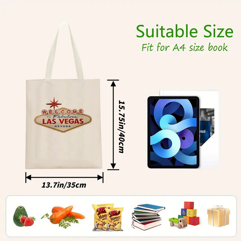 Tas tote vintage bertuliskan s - Vintage Fashion Las Vegas ulasan dan harga