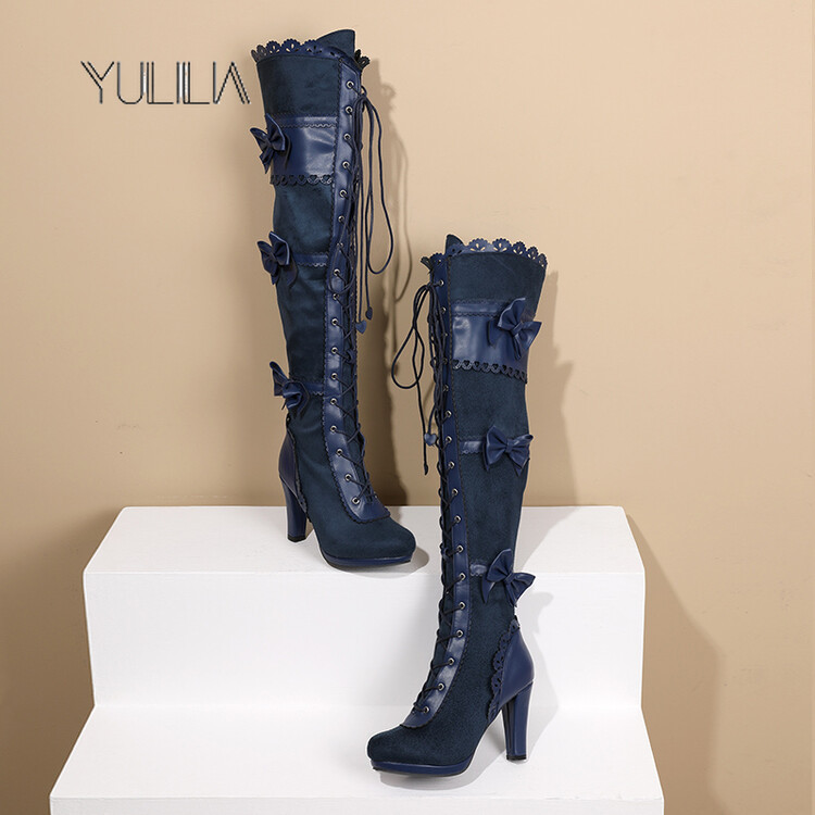 Sepatu Boots Wanita YULILIA Mo - Vintage Fashion Boots ulasan dan harga