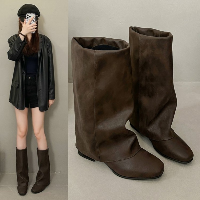 Sepatu Bot Fashion Vintage Mod - Vintage Fashion Boots ulasan dan harga