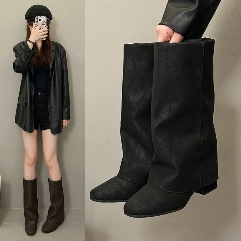 Sepatu Bot Fashion Vintage Mod - Vintage Fashion Boots ulasan dan harga