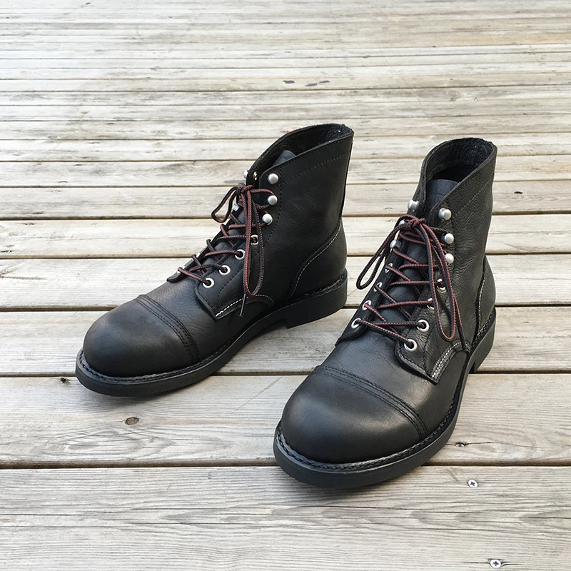 Sepatu Pria Baru Sepatu Bot Pr - Vintage Fashion Boots ulasan dan harga
