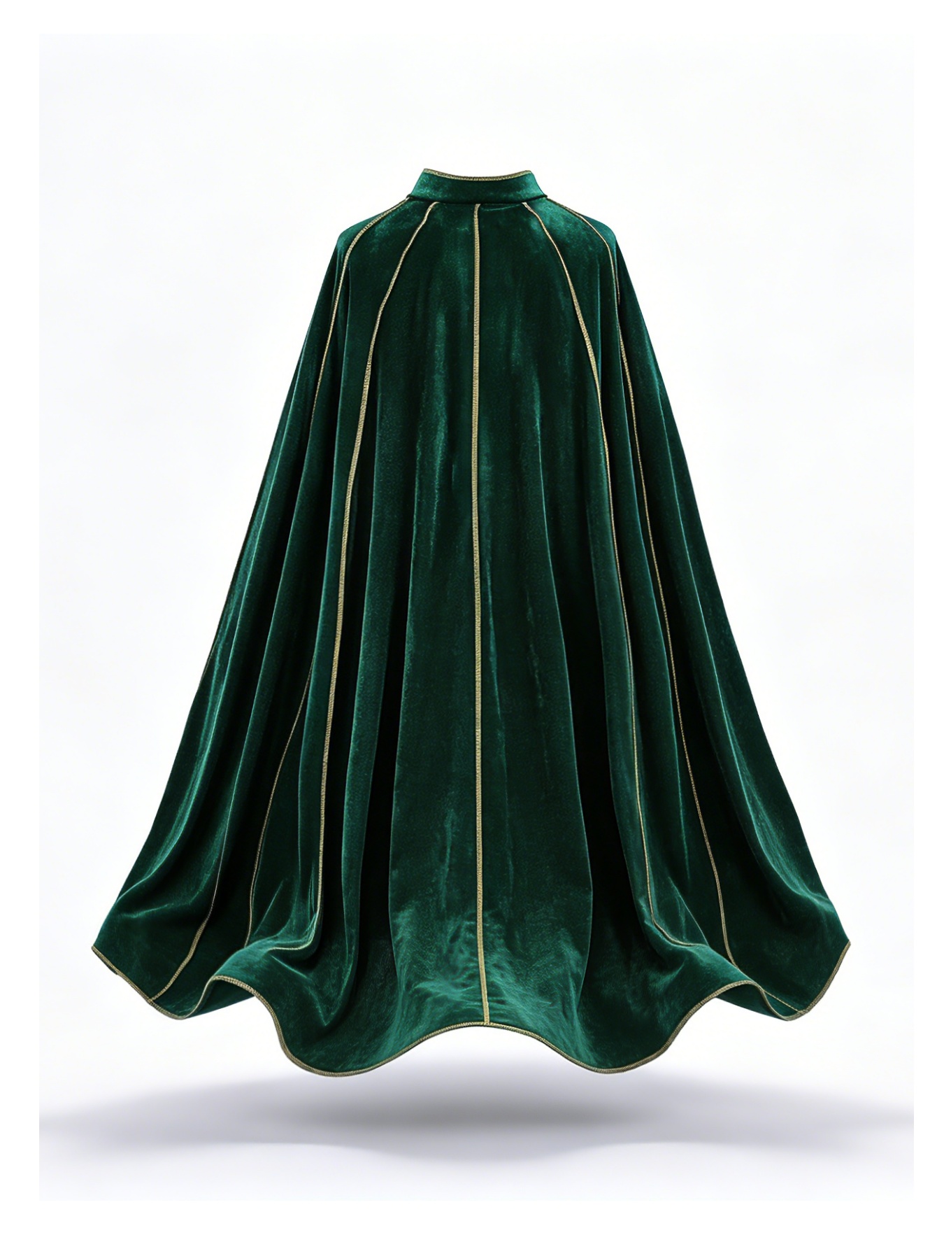 Jubah Beludru Hijau Vintage Wa - Vintage Victorian Fashion ulasan dan harga