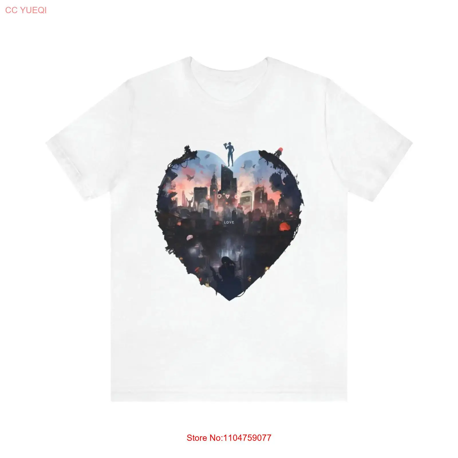 I Heart New York City Kaus Put - Vintage Fashion York ulasan dan harga
