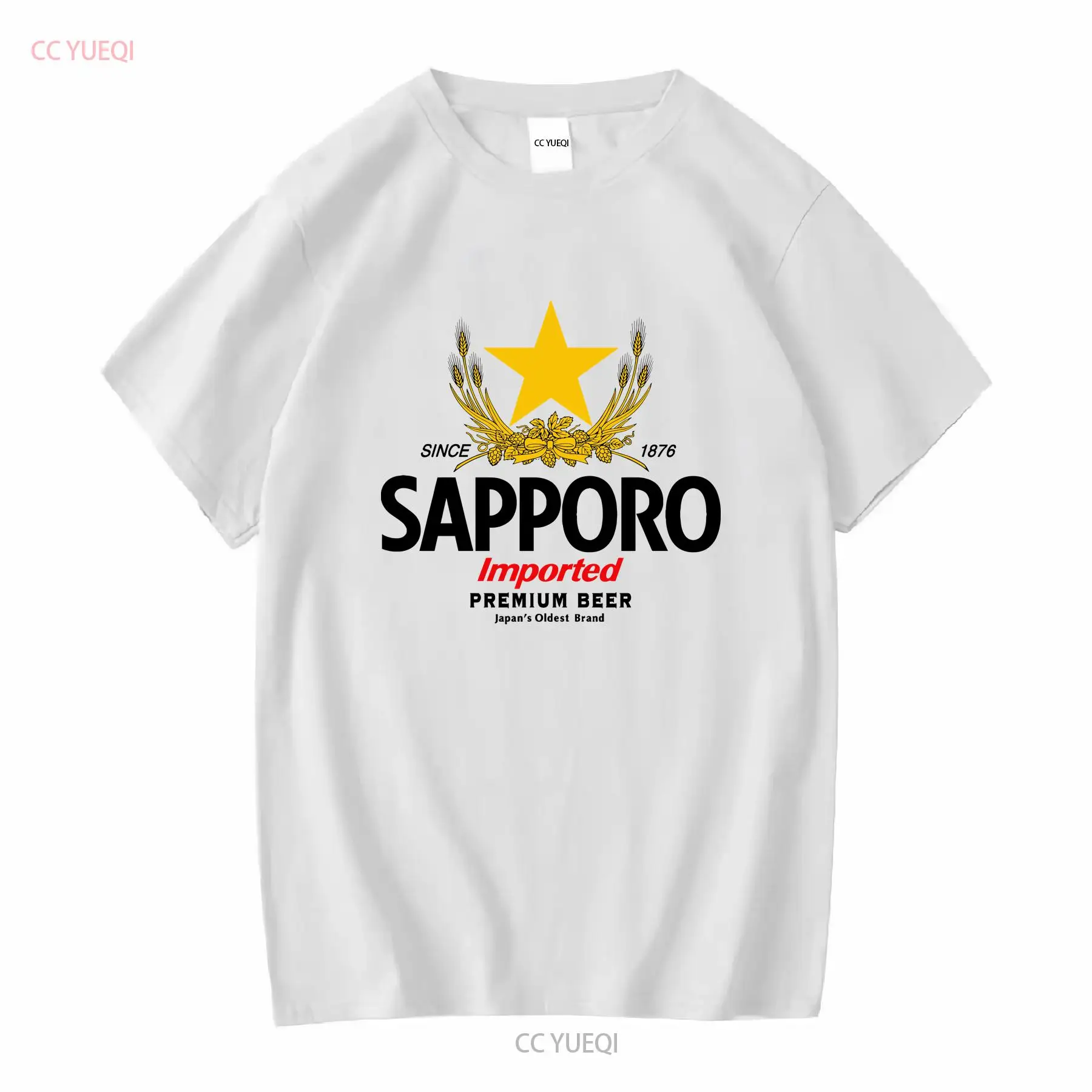 SAPPORO Kaus Bir Jepang Pabrik - Vintage Fashion Japan ulasan dan harga
