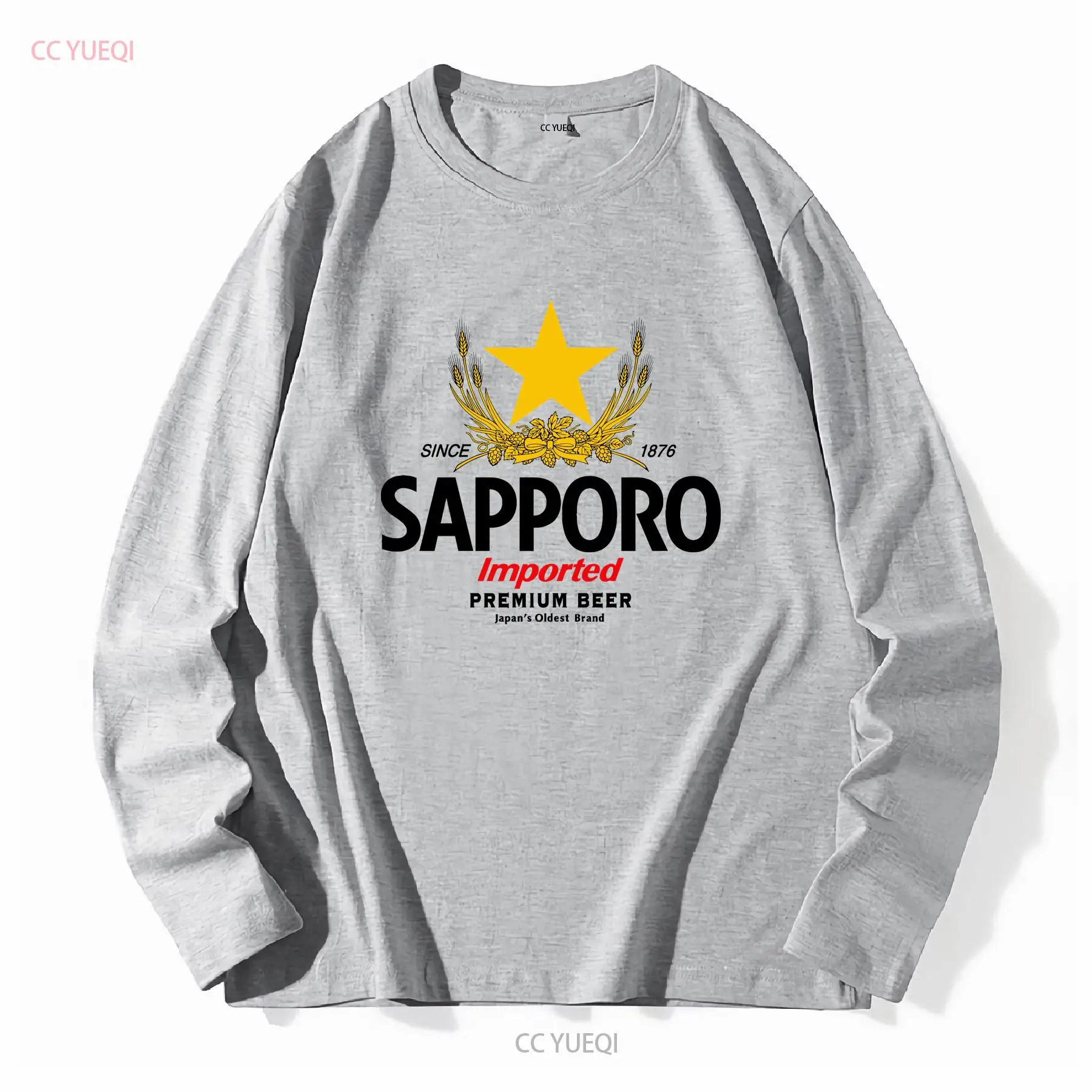 SAPPORO Kaus Bir Jepang Pabrik - Vintage Fashion Japan ulasan dan harga
